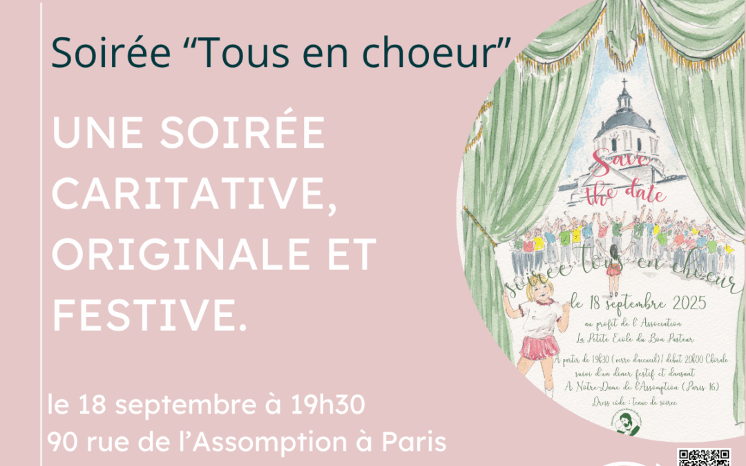 SOIRÉE « TOUS EN CHOEUR » LE 18/9