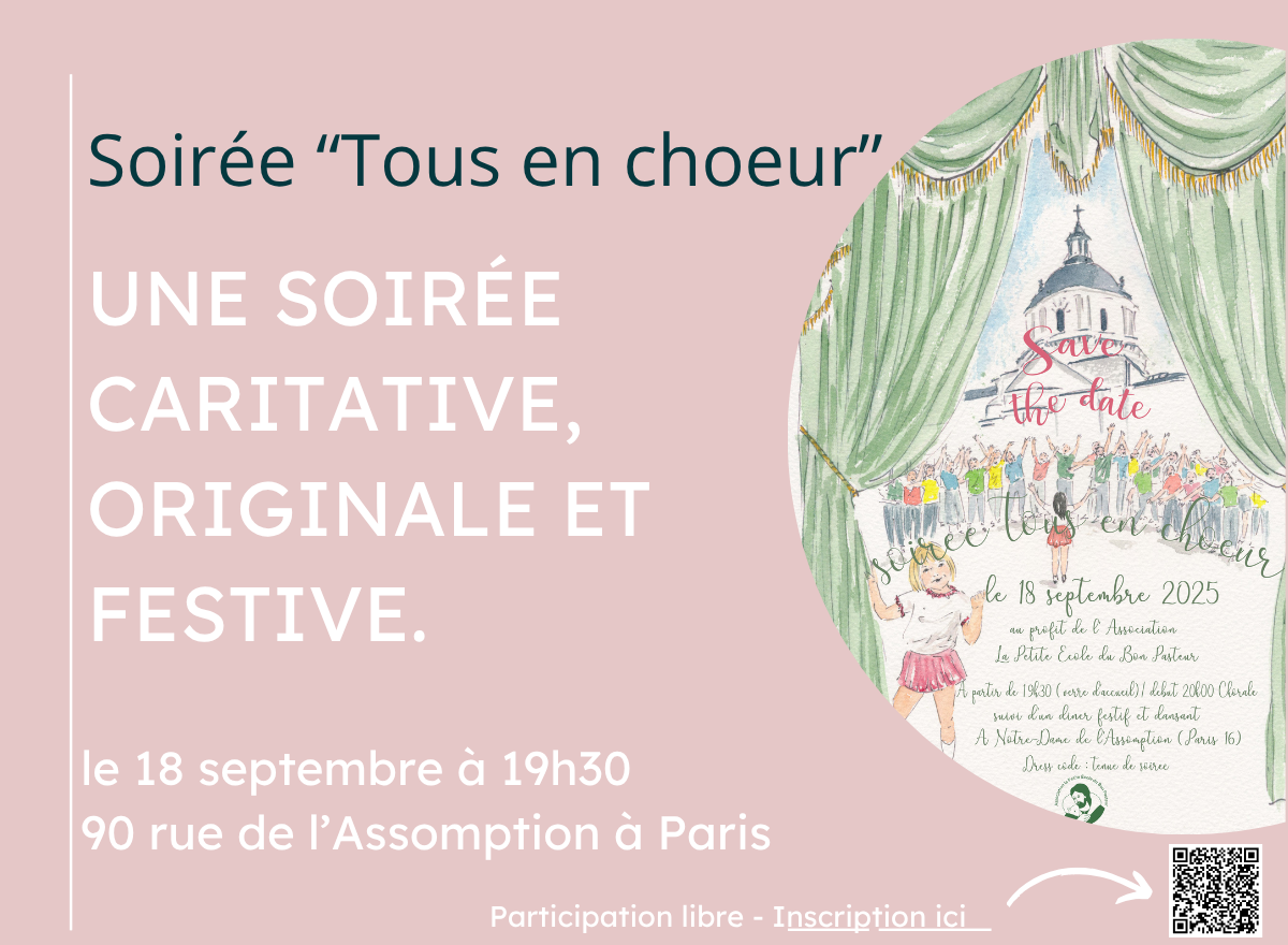 SOIRÉE « TOUS EN CHOEUR » LE 18/9