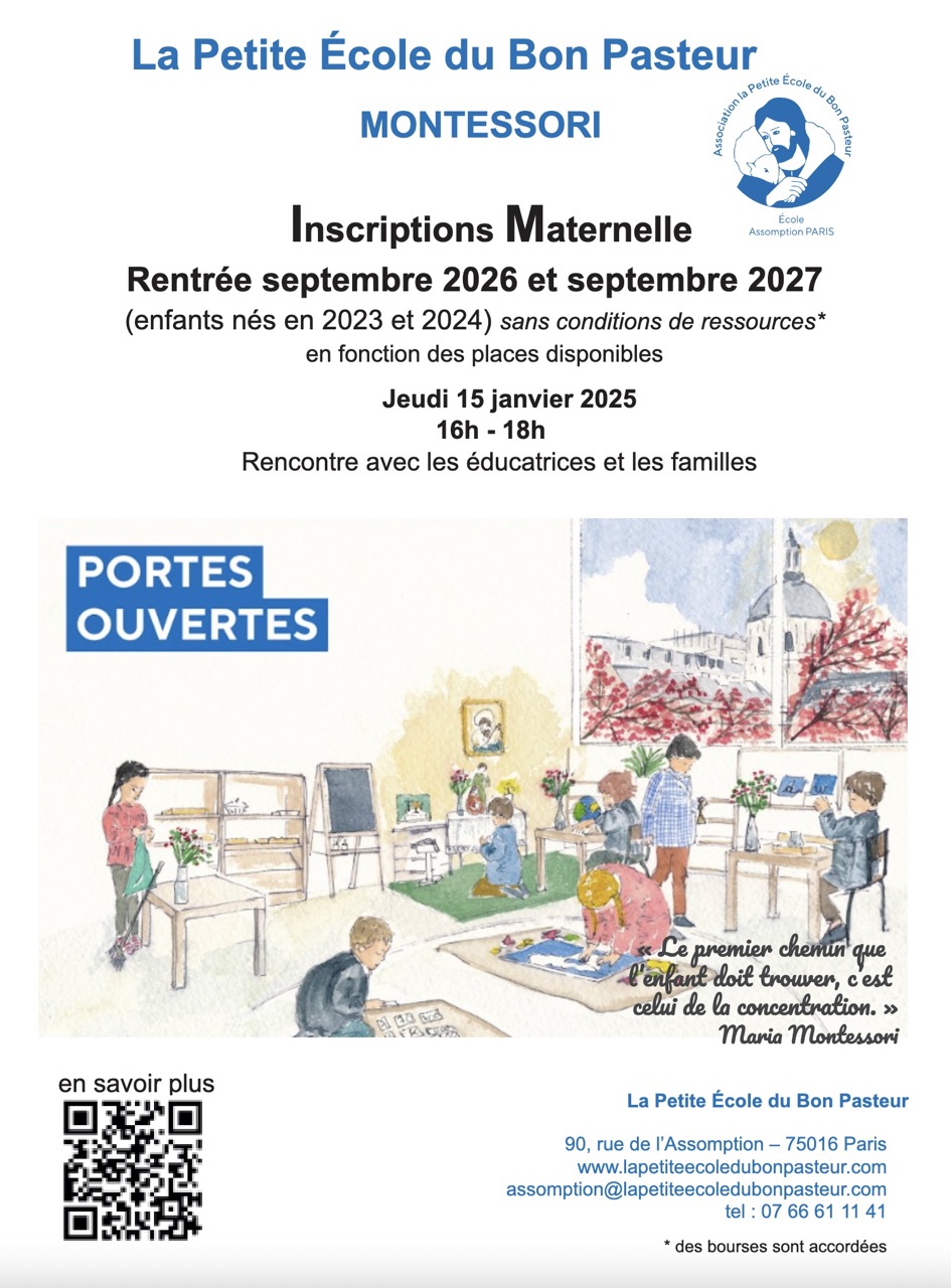 Inscription Maternelle Sept. 2026 - Sept. 2027